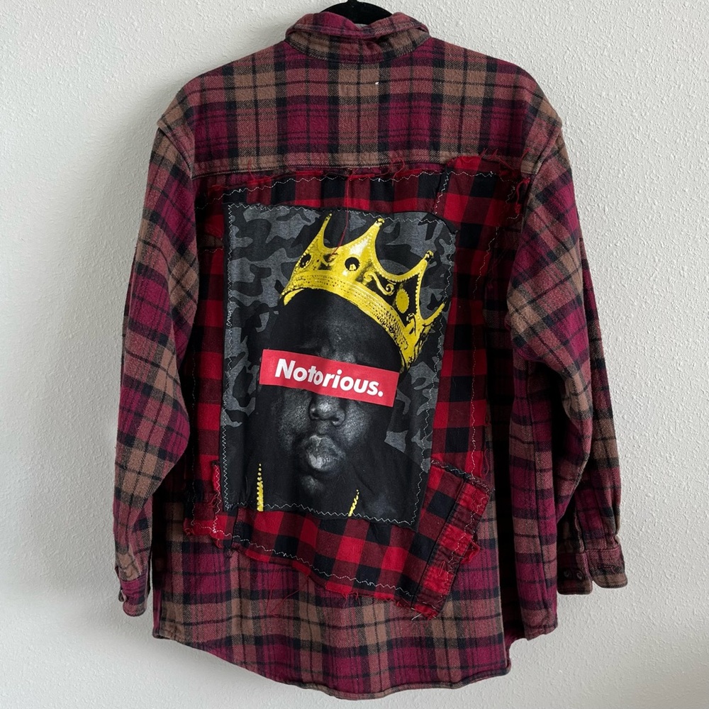 Notorious BIG flannel